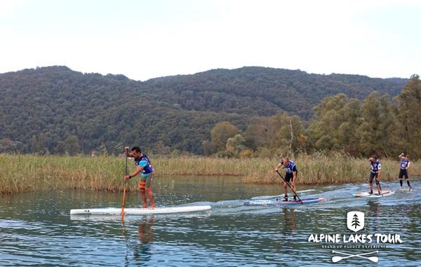 Stand up paddle à Chanaz.